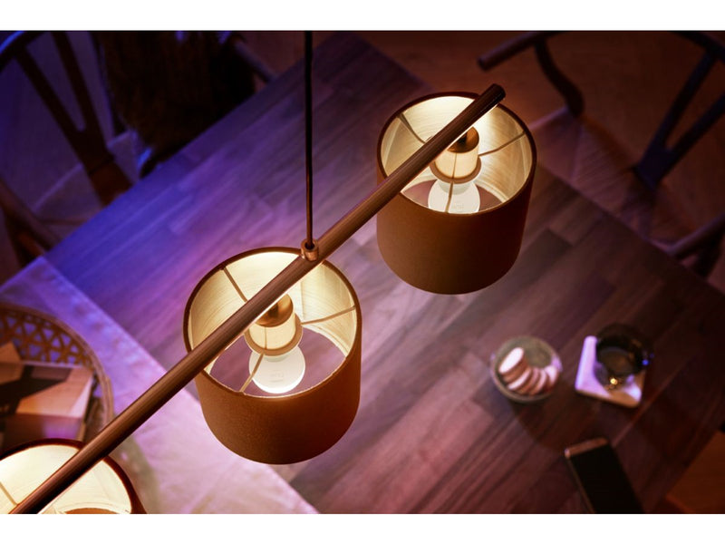 Philips Hue White P45 E14 Luster Bulb - 2-Pack