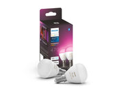 Philips Hue White and Color Ambiance E14 Smart luster bulb (2-pack)