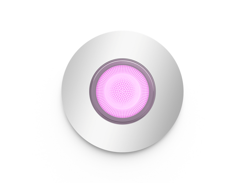 Philips Hue Xamento Bathroom Recessed Spotlight - Chrome