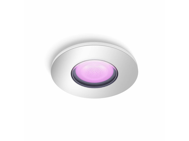 Philips Hue Xamento Bathroom Recessed Spotlight - Chrome