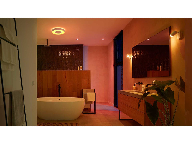 Philips Hue Xamento Large Bathroom Ceilling Light - Weiß