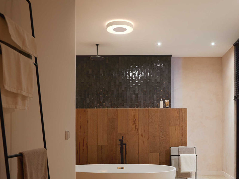 Philips Hue Xamento Large Bathroom Ceilling Light - Weiß