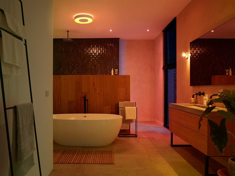Philips Hue Xamento Large Bathroom Ceilling Light - Weiß