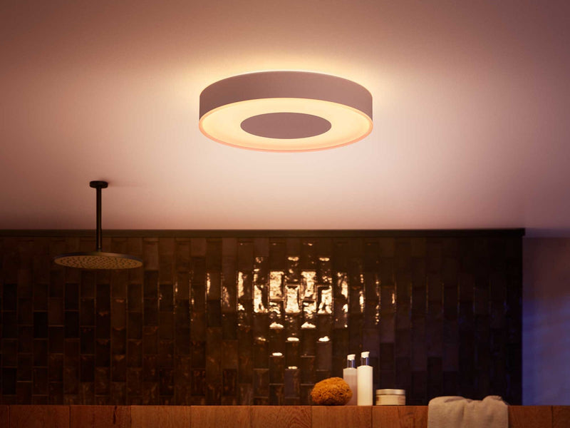 Philips Hue Xamento Large Bathroom Ceilling Light - Weiß