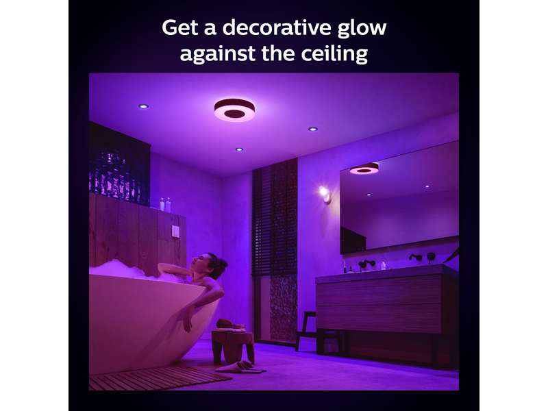 Philips Hue Xamento M Ceiling Lamp - Black