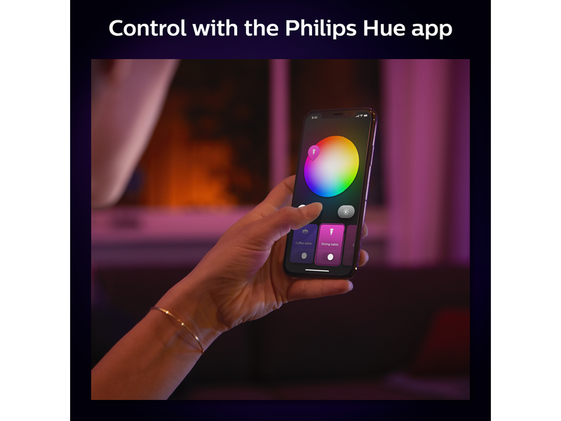 Philips Hue Xamento M Ceiling Lamp - Black