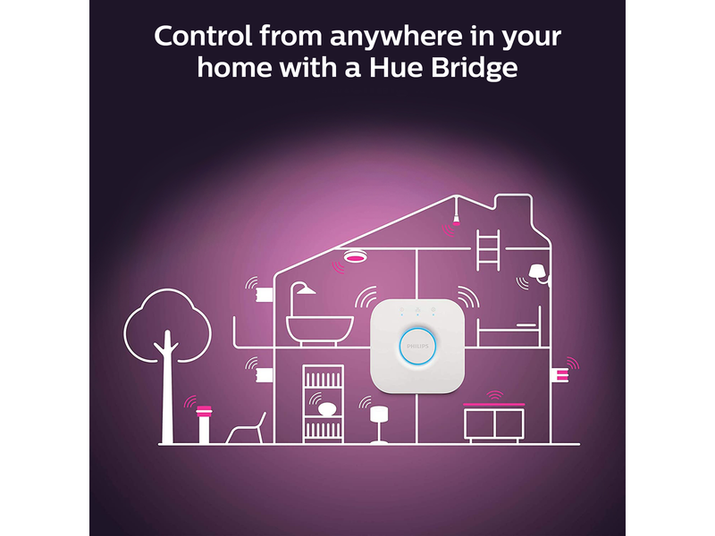 Philips Hue Xamento M Ceiling Lamp - Black