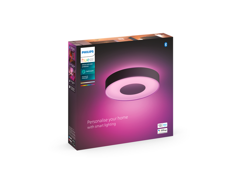 Philips Hue Xamento M Ceiling Lamp - Black