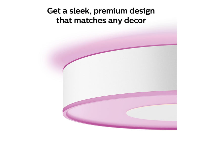 Philips Hue Xamento Medium Bathroom Celliing Light - White