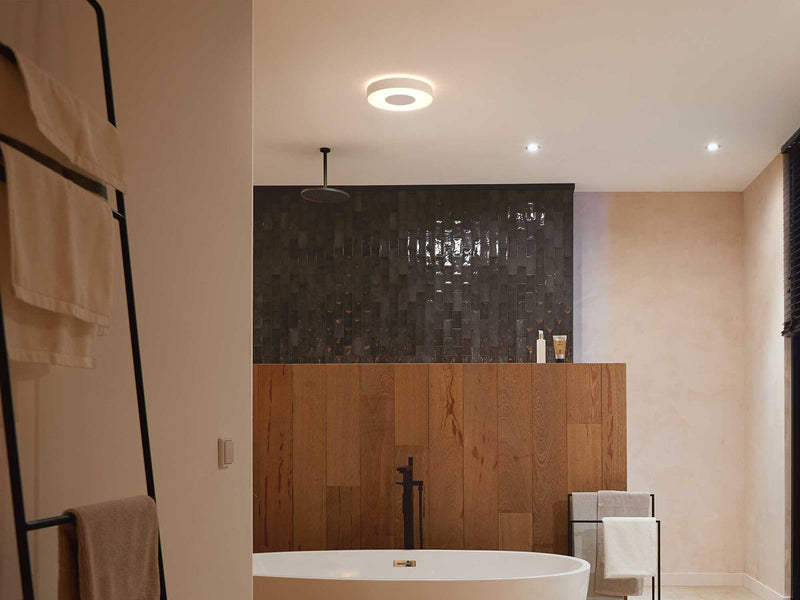Philips Hue Xamento Medium Bathroom Celliing Light - White
