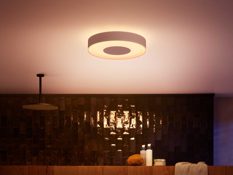 Philips Hue Xamento Medium Bathroom Celliing Light - White