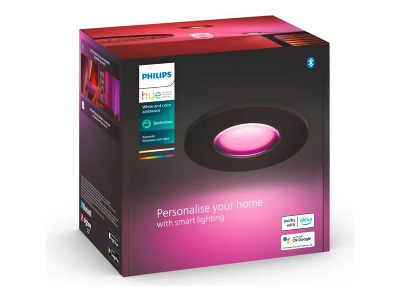 Philips Hue Xamento Recessed 1x5.7W - Black