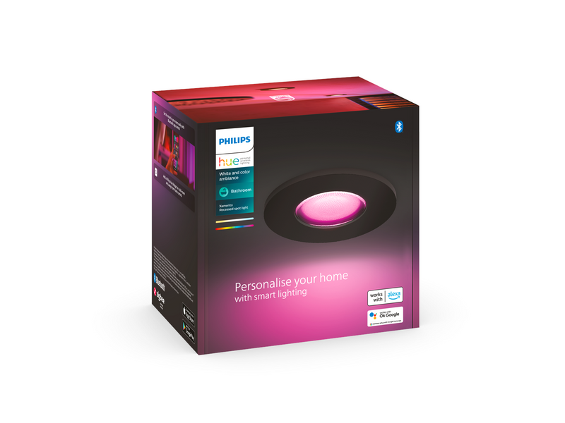 Philips Hue Xamento Recessed 1x5.7W - Black
