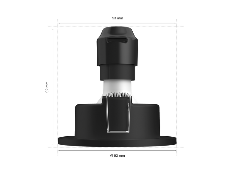Philips Hue Xamento Recessed 1x5.7W - Black
