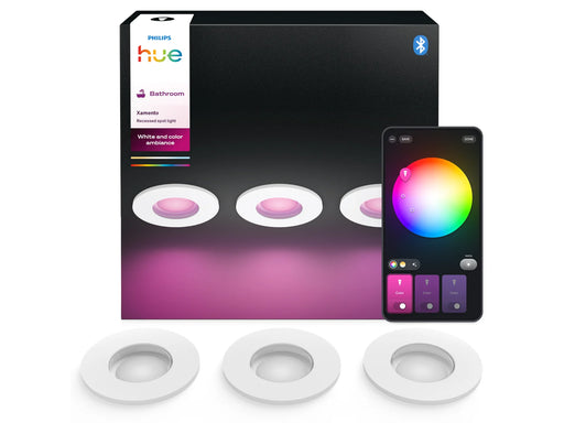Philips Hue Xamento recessed white 3x4.2W