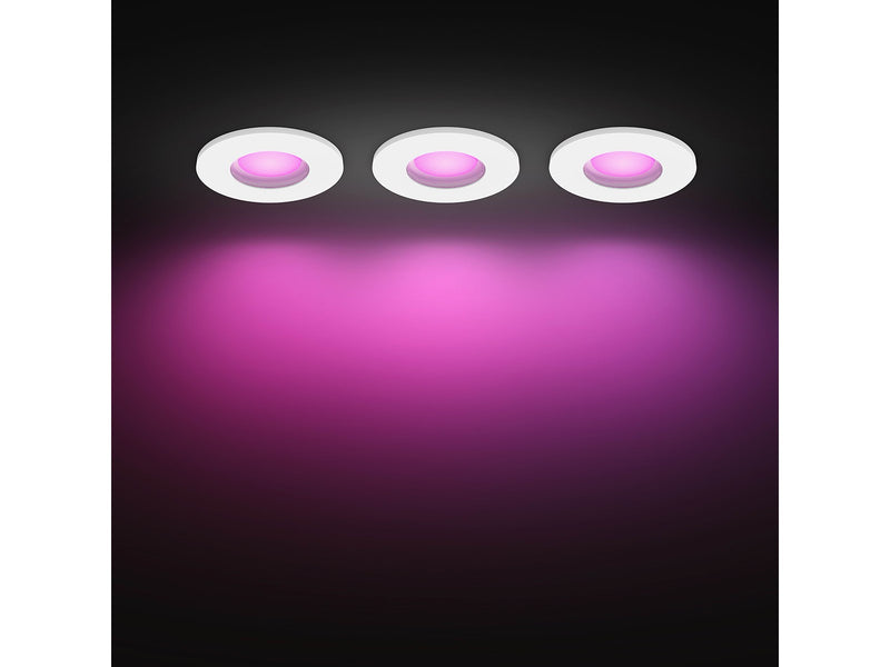 Philips Hue Xamento recessed white 3x4.2W