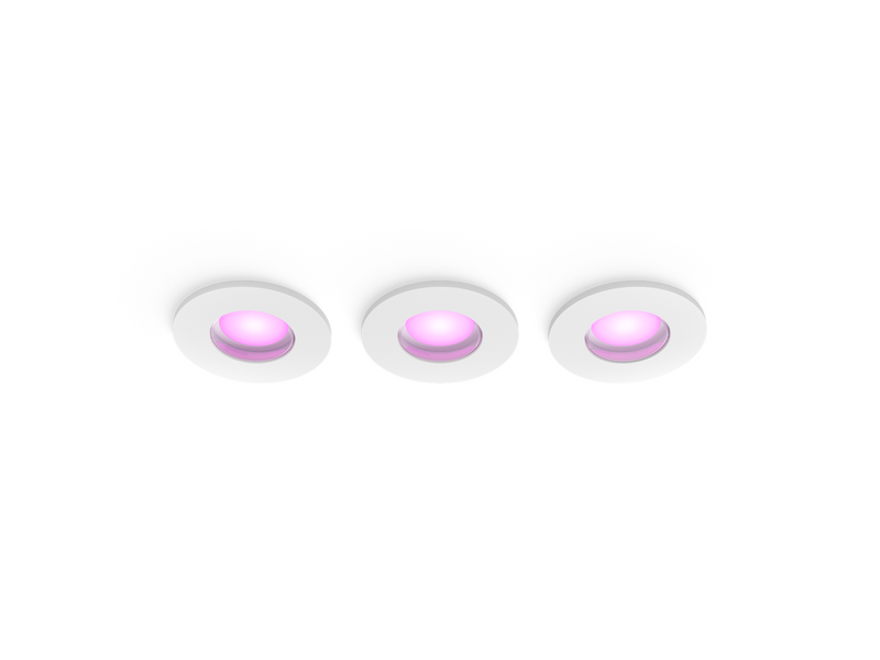 Philips Hue Xamento recessed white 3x4.2W