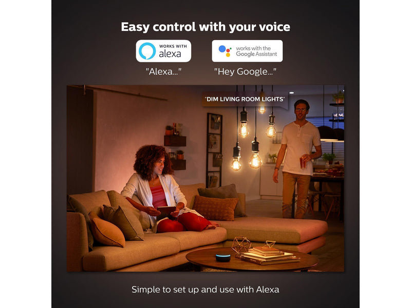 Philips HueW 7W Fil ST64 E27 EUR