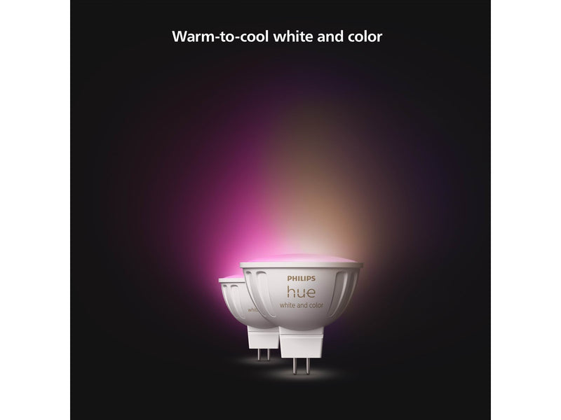 Philips HueWCA 6.3 W 12 V MR16 2-Pack
