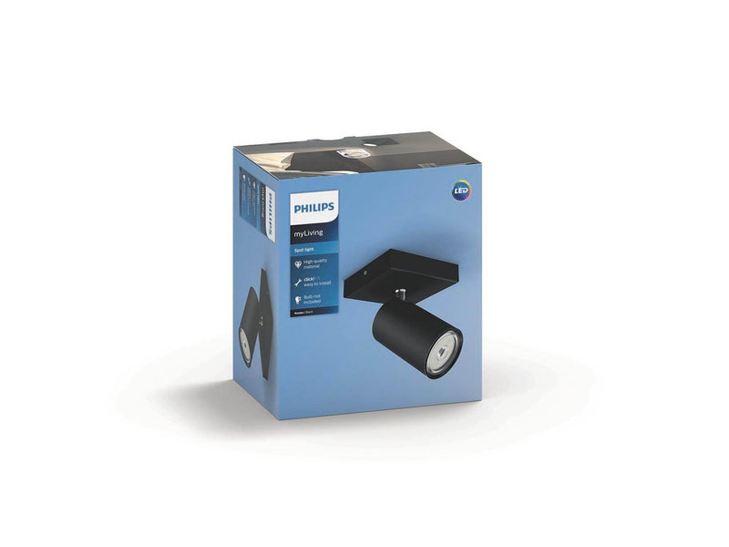 Philips KOSIPO single spot black 1xNW