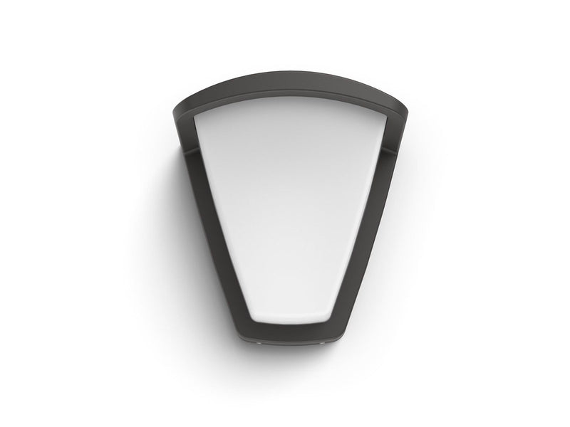 Philips Kiskadee wall lantern anthracite 1x42W