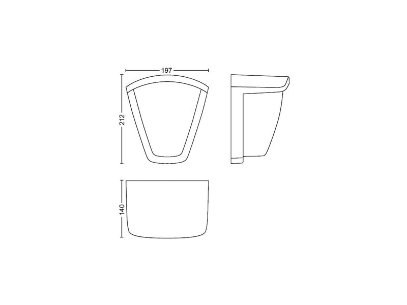 Philips Kiskadee wall lantern anthracite 1x42W
