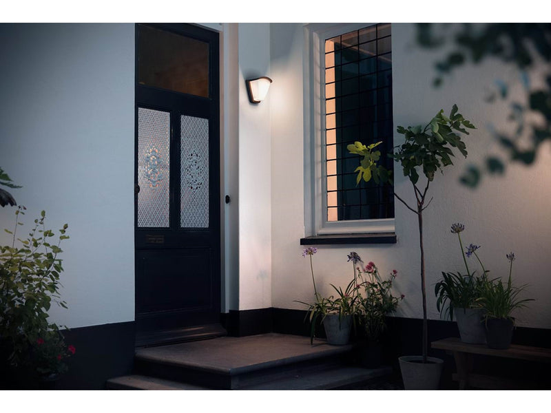 Philips Kiskadee wall lantern anthracite 1x42W