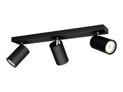 Philips Kosipo spotschiene, 3xGU10, schwarz