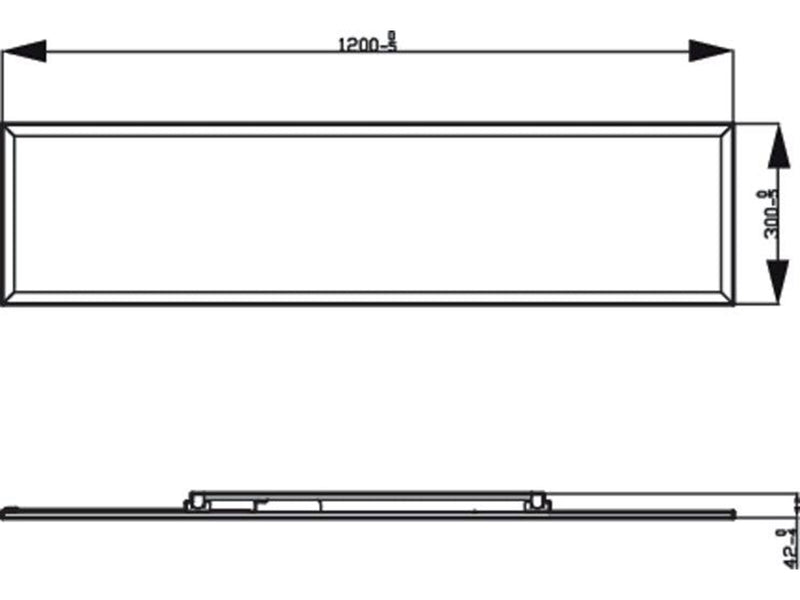Philips LED-Deckenpanel CL560 SS RT 36W 27K W HV06