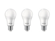 Philips LED-Lampe 13W/827 (100W) Frosted 3-pack E27