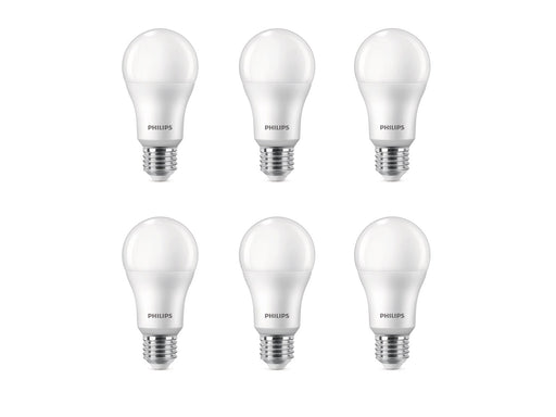 Philips LED-Lampe 13W/840 (100W) Frosted 6-pack E27