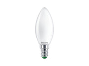 Philips LED-Lampe B35 Candle 2.3W827 (40W) matte E14