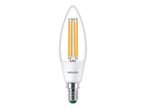 Philips LED-Lampe Candle 2.3W/830 (40W) Clear E14