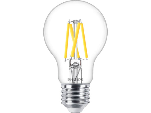 Philips LED-Lampe Classic 3.4W/920-927 (40W) Clear Dimmable E27