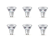 Philips LED-Lampe Classic 3.5W/827 (35W) 36° 6-pack GU10