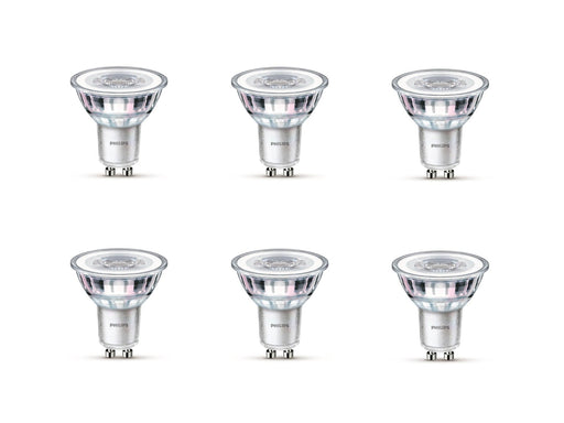 Philips LED-Lampe Classic 3.5W/827 (35W) 36° 6-pack GU10