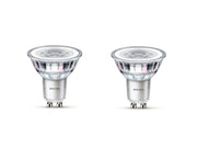 Philips LED-Lampe Classic 3.5W/840 (35W) 36° 2-pack GU10