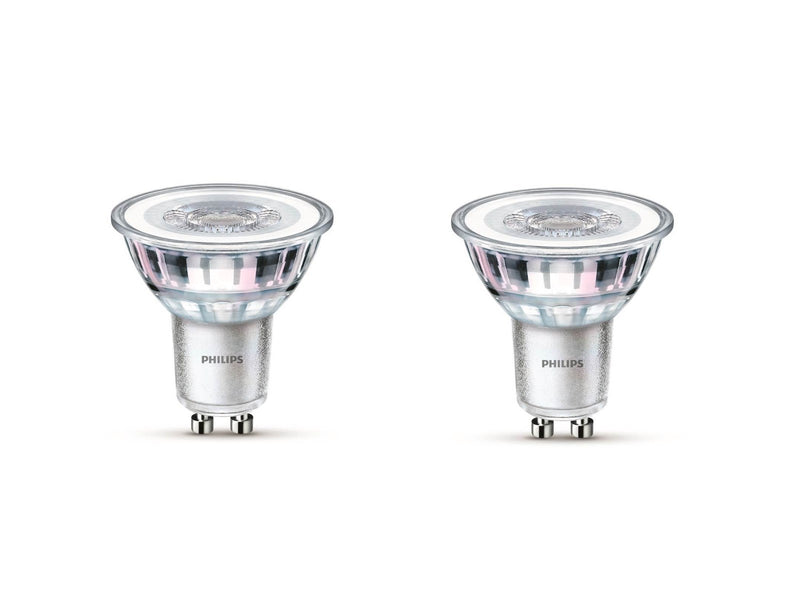 Philips LED-Lampe Classic 3.5W/840 (35W) 36° 2-pack GU10