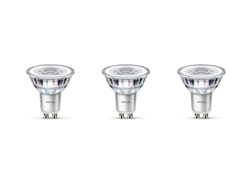 Philips LED-Lampe Classic 3.5W/840 (35W) 36° 3-pack GU10
