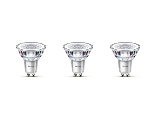 Philips LED-Lampe Classic 4.6W/827 (50W) 36° 3-pack GU10
