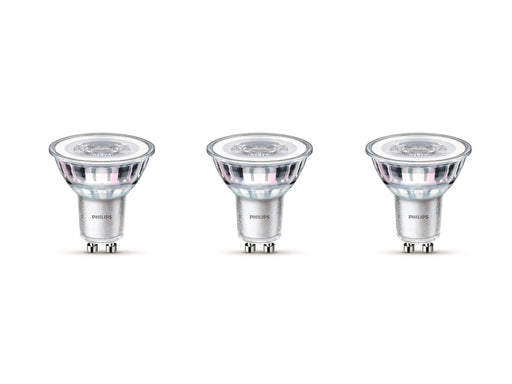 Philips LED-Lampe Classic 4.6W/827 (50W) 36° 3-pack GU10