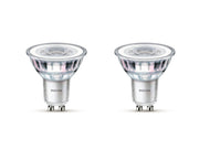 Philips LED-Lampe Classic 4.6W/840 (50W) 36° 2-pack GU10