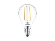 Philips LED-Lampe Classic Candle 2W/827 (25W) Clear E14
