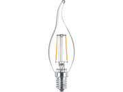 Philips LED-Lampe Classic Candle 2W/827 (25W) Clear E14