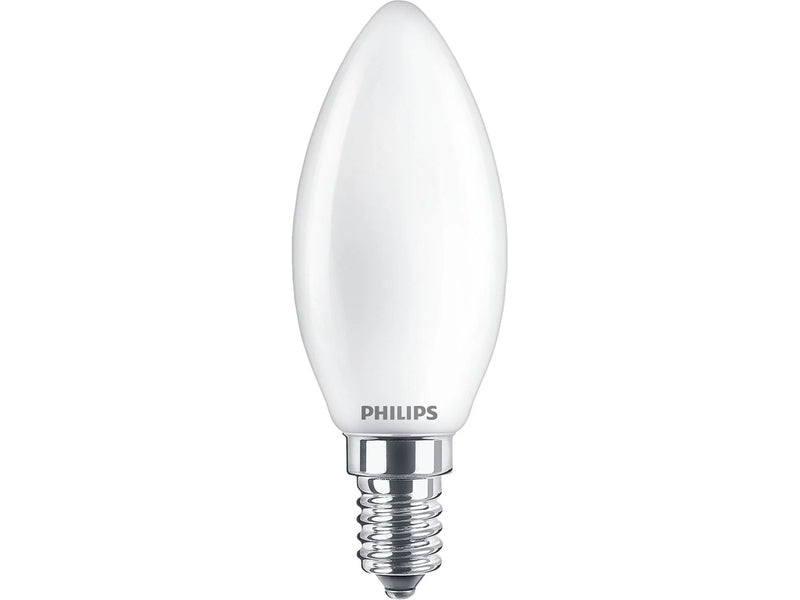 Philips LED-Lampe Classic Candle 3.4W/922-927 (40W) Frosted WarmGlow Dimmable E14