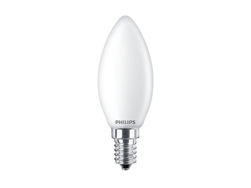 Philips LED-Lampe Classic Candle 4.3W/827 (40W) Frosted E14