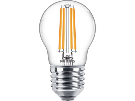 Philips LED-Lampe Classic Candle 6.5//827 (60W) Clear E27