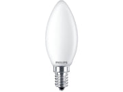Philips LED-Lampe Classic Candle 6.5/827 (60W) Frosted E14