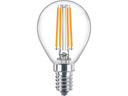 Philips LED-Lampe Classic Candle 6.5W/827 (60W) Clear E14