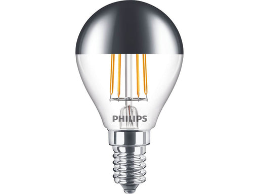 Philips LED-Lampe Classic Krone 4W/827 (35W) Silver E14
